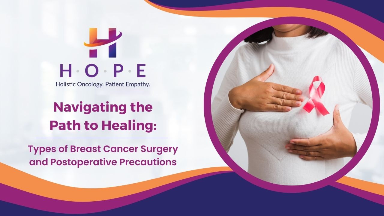Read more about the article Navigating the Path to Healing: Types of Breast Cancer Surgery and Postoperative Precautions
